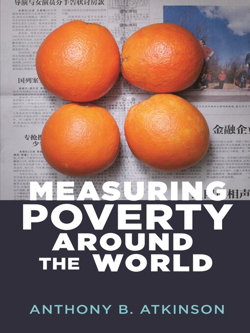 Title details for Measuring Poverty around the World by Anthony B. Atkinson - Available